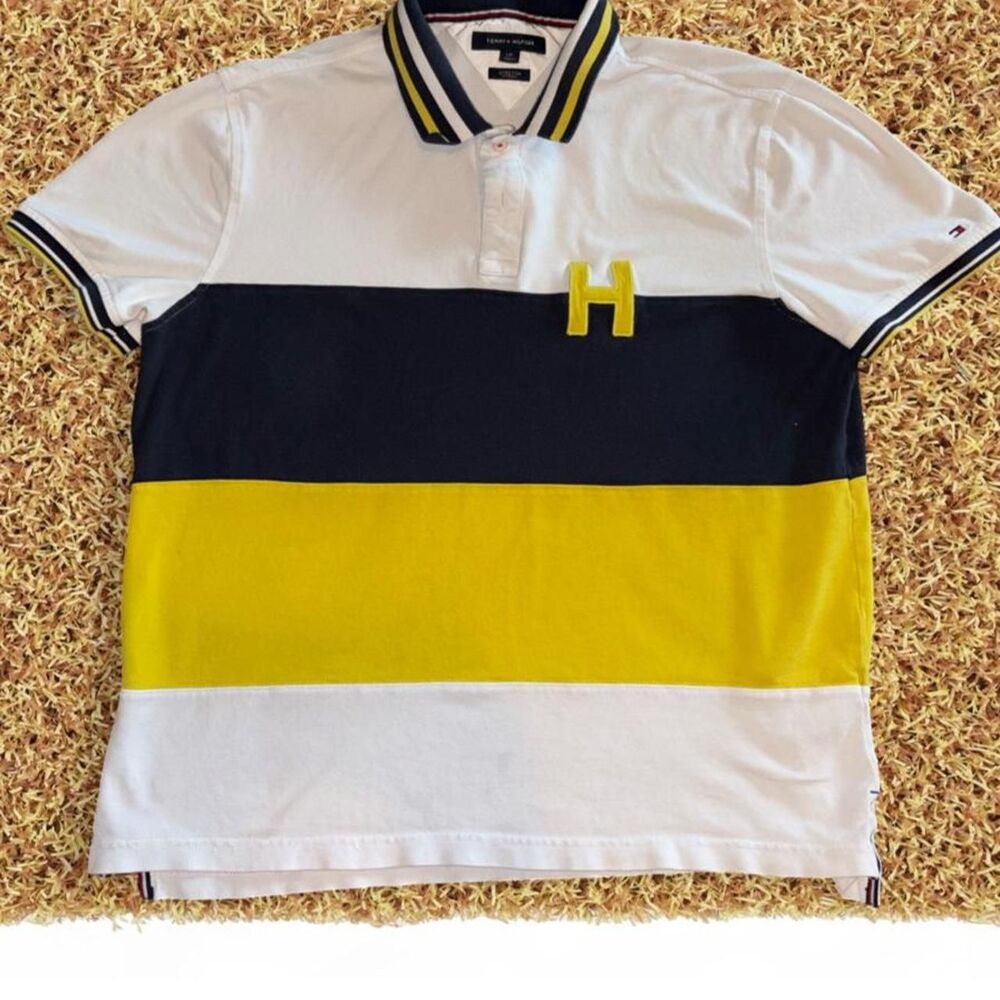 Tommy Hilfiger polo sz L #preppy #collegiate